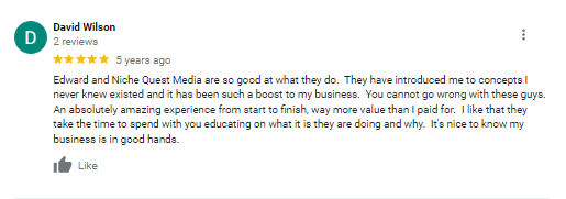 online reviews for local SEO